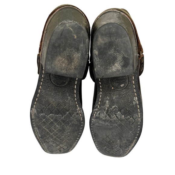 Frye #77455 Harness Brown Leather Motorcycle Boot Women’s Size 7 - Picture 7 of 9